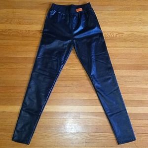 Leather-like Leggings